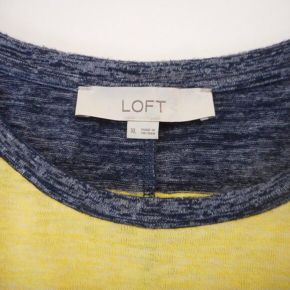 Loft Womens XL Maxi Dress Comfort Casual Travel Bold Stripes Short Sleeve - Picture 7 of 10